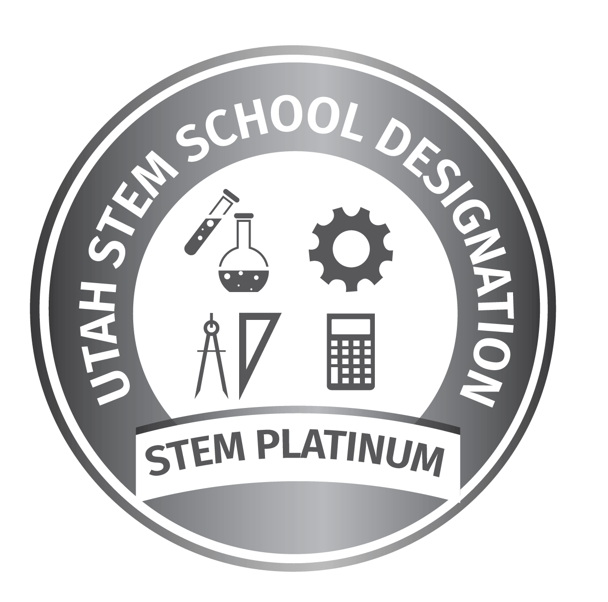 Utah STEM school designation Badge